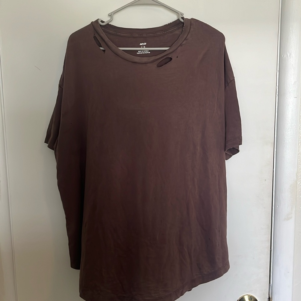 Distressed Aerie Tee